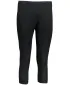 Damen-3/4-Thermohose SENSOR Double face SCHWARZ