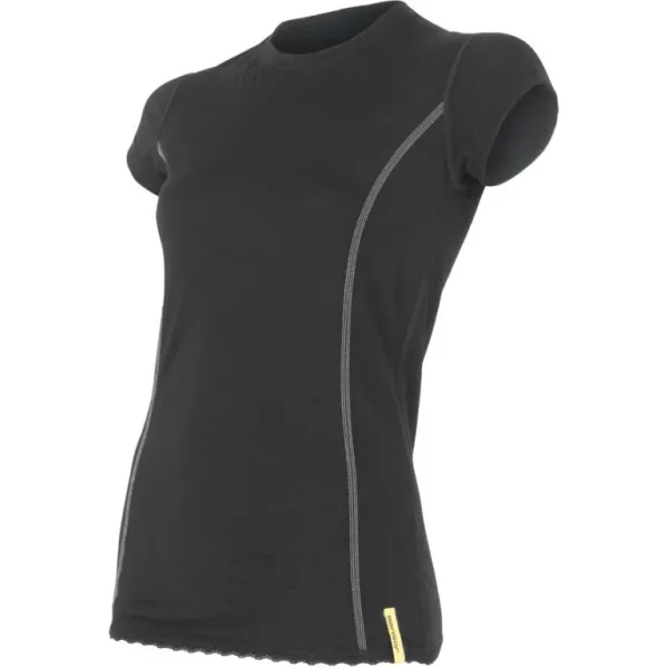  Damen-Thermoshirt SENSOR MERINO ACTIVE 11109026 SCHWARZ 