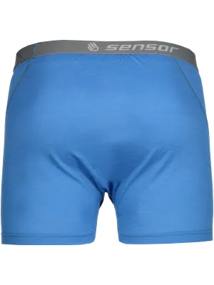 Herren-Boxershorts SENSOR MERINO ACTIVE BLAU