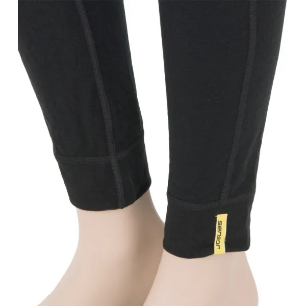  Damen-Thermounterwäsche SENSOR MERINO ACTIVE spodky SCHWARZ 