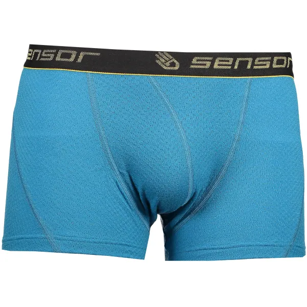  Herren-Boxershorts SENSOR Double Face Merino Wool BLAU 
