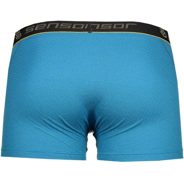  Herren-Boxershorts SENSOR Double Face Merino Wool BLAU 