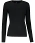 Damen-Thermoshirt mit langen Ärmeln SENSOR DOUBLE FACE MERINO WOOL 15100029 SCHWARZ