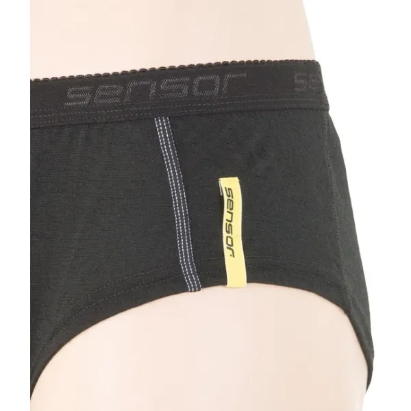  Damen-Funktionsunterwäsche SENSOR MERINO ACTIVE SCHWARZ 
