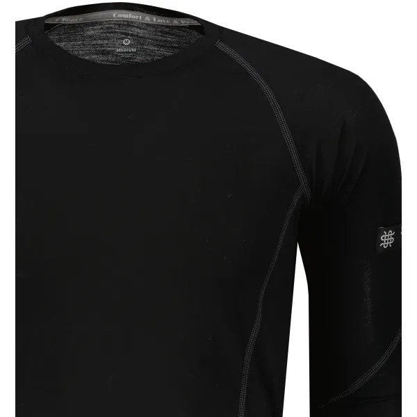  Thermounterwäsche für Herren SENSOR MERINO ACTIVE SCHWARZ 