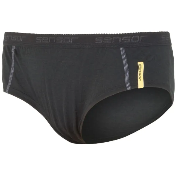  Damen-Funktionsunterwäsche SENSOR MERINO ACTIVE SCHWARZ 