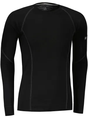 Thermounterwäsche für Herren SENSOR MERINO ACTIVE SCHWARZ