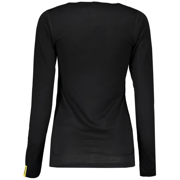  Damen-Thermo-T-Shirt mit langen Ärmeln SENSOR MERINO WOOL 11109024 SCHWARZ 