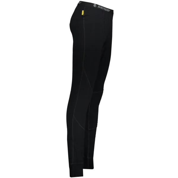  Herren-Thermohose DOUBLE FACE MERINO WOOL BLACK Sensor 