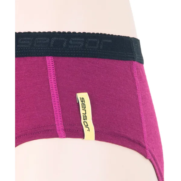  Damen-Funktionsunterwäsche SENSOR MERINO ACTIVE kalhotky LILA 