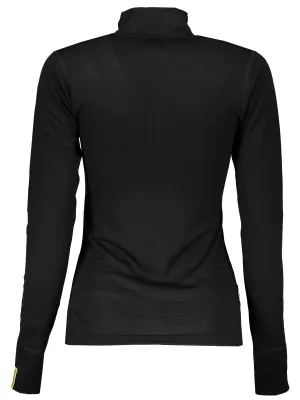 Damen-Thermounterwäsche SENSOR MERINO ACTIVE dl. rukáv zip SCHWARZ
