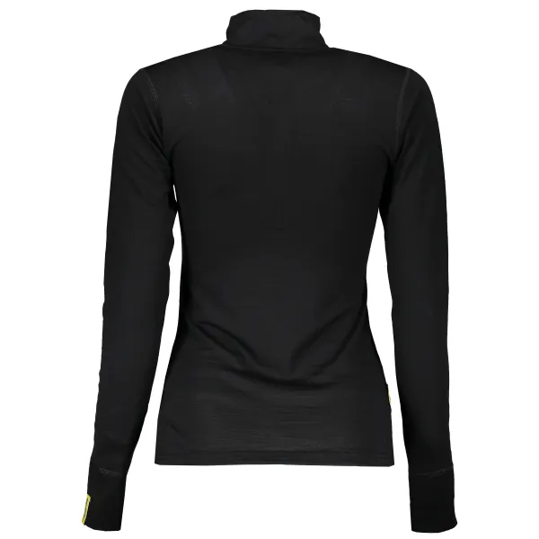  Damen-Thermounterwäsche SENSOR MERINO ACTIVE dl. rukáv zip SCHWARZ 