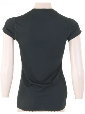 Damen-Thermoshirt SENSOR MERINO ACTIVE 11109026 SCHWARZ