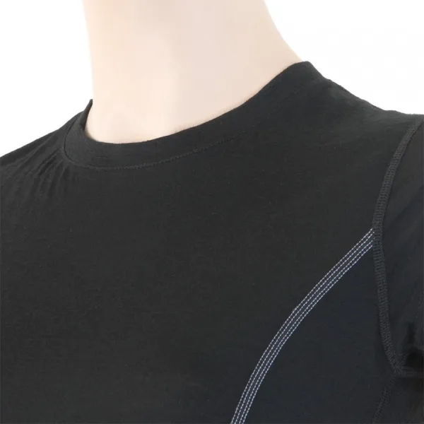  Damen-Thermoshirt SENSOR MERINO ACTIVE 11109026 SCHWARZ 