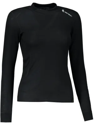 Damen-Thermoshirt SENSOR DOUBLE FACE 12110010 SCHWARZ
