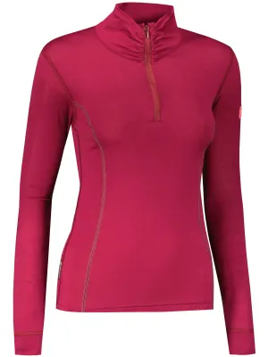 Damen-Thermounterwäsche SENSOR MERINO ACTIVE dl. rukáv zip LILA
