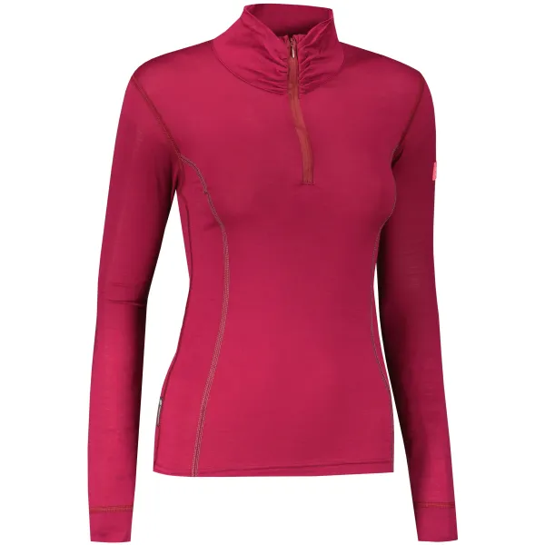  Damen-Thermounterwäsche SENSOR MERINO ACTIVE dl. rukáv zip LILA 