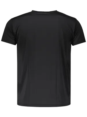 Herren-T-Shirt SENSOR PERFORMANCE TEE GPS SCHWARZ