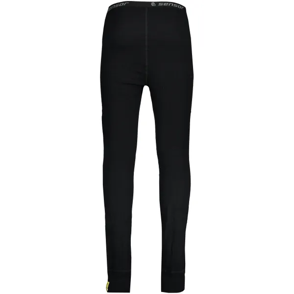  Herren-Thermohose DOUBLE FACE MERINO WOOL BLACK Sensor 