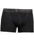 Herren-Boxershorts SENSOR Double Face Merino Wool SCHWARZ
