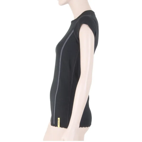  Damen-Thermoshirt SENSOR MERINO ACTIVE 11109026 SCHWARZ 
