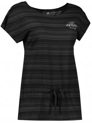 Frauen t -Shirt mit kurzen Ärmeln ALPINE PRO ALINA 2 LTSJ192 SCHWARZ