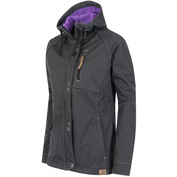  Frauen -Softshelljacke für Frauen ALPINE PRO TUTESA LJCJ197 SCHWARZ 