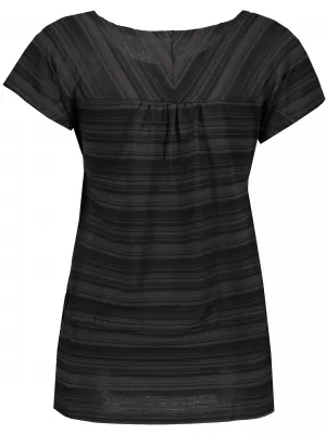 Frauen t -Shirt mit kurzen Ärmeln ALPINE PRO ALINA 2 LTSJ192 SCHWARZ