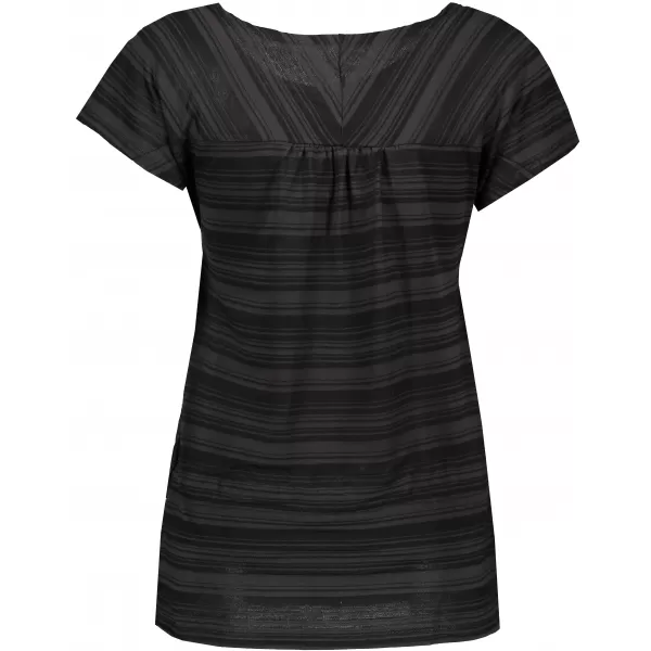 Frauen t -Shirt mit kurzen Ärmeln ALPINE PRO ALINA 2 LTSJ192 SCHWARZ 