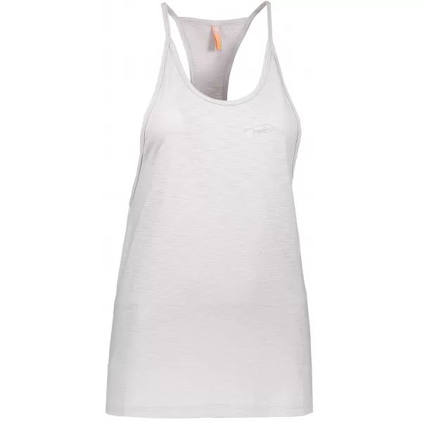  Sport-Tanktop für Damen NORDBLANC CHASTE NBSLF6155 HELLGRAUE HIGHLIGHTS 