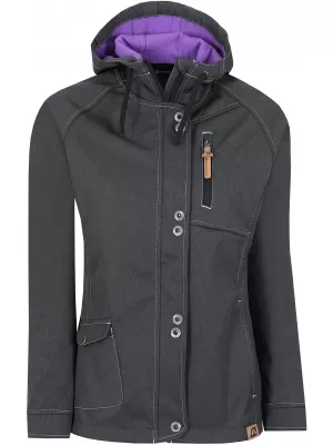 Frauen -Softshelljacke für Frauen ALPINE PRO TUTESA LJCJ197 SCHWARZ
