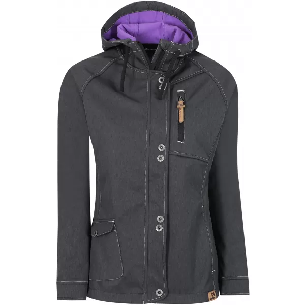  Frauen -Softshelljacke für Frauen ALPINE PRO TUTESA LJCJ197 SCHWARZ 