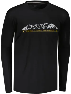 Thermounterwäsche für Herren SENSOR MERINO ACTIVE PT MOUNTAINS dl. rukáv 15200015-00 SCHWARZ
