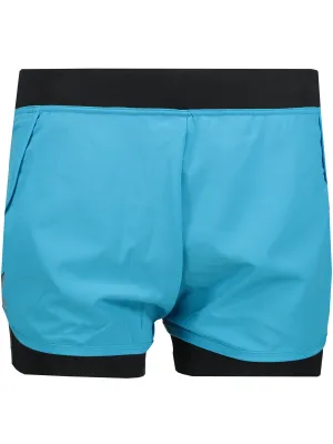 Laufshorts für Damen SENSOR TRAIL 17100109-00 BLAU