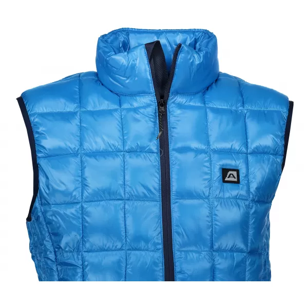  Isolierte Weste ALPINE PRO LUSSIER 2 MVEK036 HELLBLAU 