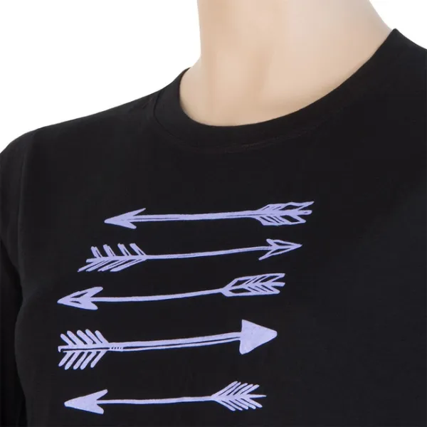  Damen-Funktionsunterwäsche SENSOR MERINO ACTIVE PT ARROWS dl. rukáv 17100056-00 SCHWARZ 
