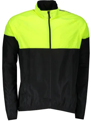 Herren-Laufjacke SENSOR NEON 17100115-00 SCHWARZ/REFLEKTIERENDES GELB