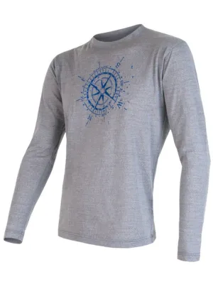 Herren-Funktionswäsche SENSOR MERINO ACTIVE PT COMPASS dl. rukáv 16200099-00 GRAU