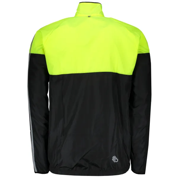  Herren-Laufjacke SENSOR NEON 17100115-00 SCHWARZ/REFLEKTIERENDES GELB 