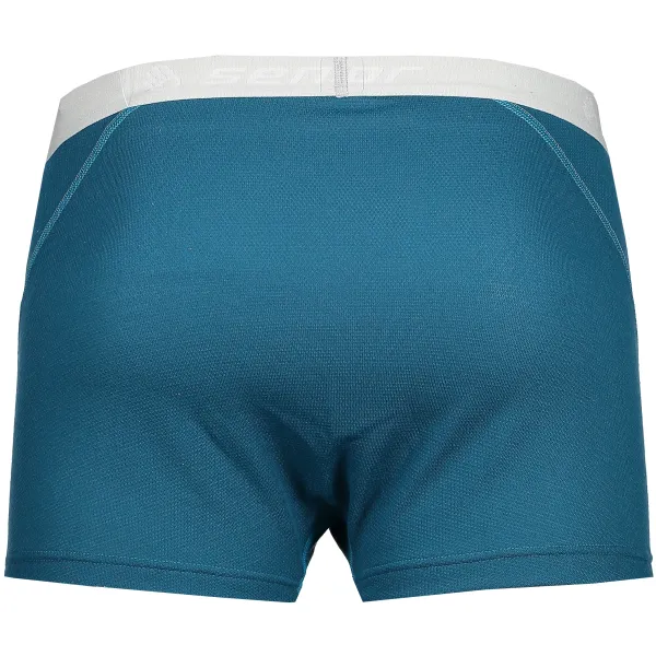  Kurze Herren-Boxershorts SENSOR Double face 16200051-00 SAPHIR 