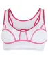 Damen-BH SENSOR LISSA 16200016-00 WEIß/ROSA