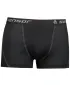 Kurze Herren-Boxershorts SENSOR Double face 16200050-00 SCHWARZ