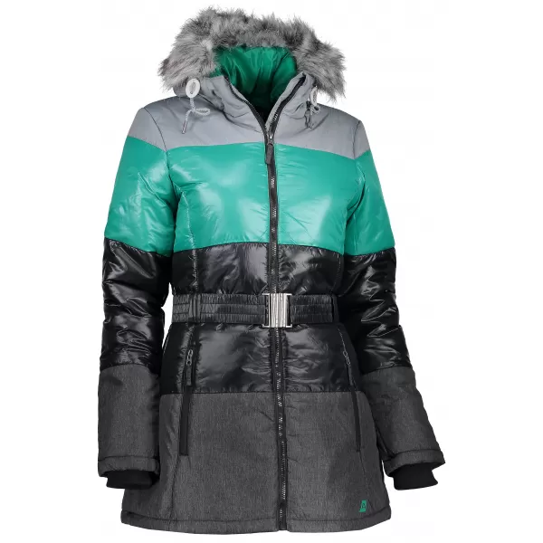  Winterjacke für Damen ALPINE PRO MARRIOTA LJCK168 SCHWARZ 