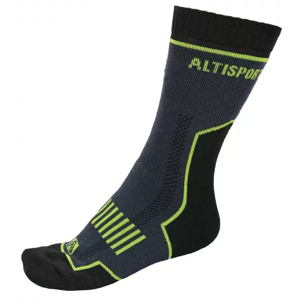  Trekkingsocken ALTISPORT KARTHALA SCHWARZ 