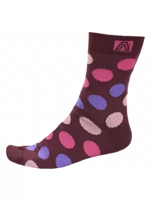 Damensocken ALTISPORT DERIBA DUNKELROT