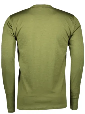 Herren-Thermoshirt mit langen Ärmeln SENSOR MERINO ACTIVE PT TRACK 17200027 SAFARI