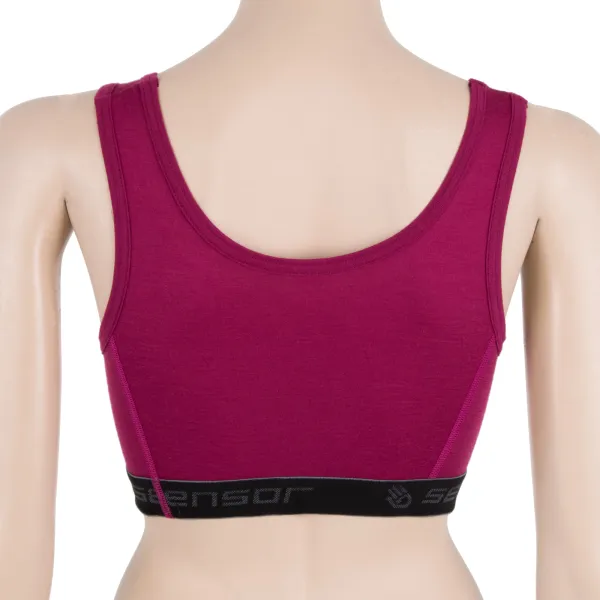  Damen-BH SENSOR MERINO ACTIVE 17200025 LILA 