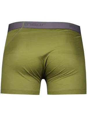 Herren-Boxershorts SENSOR MERINO ACTIVE 17200022 SAFARI