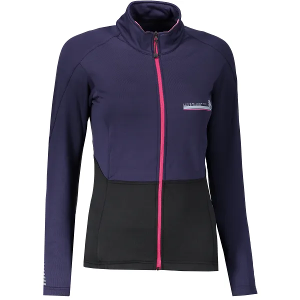  Damen-Sportjacke SENSOR PROFI W 17200083 SCHWARZ/VIOLETT 