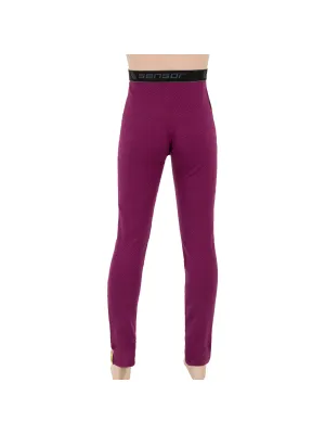 Kinder-Thermounterhose SENSOR MERINO DOUBLE FACE 17200040 LILA